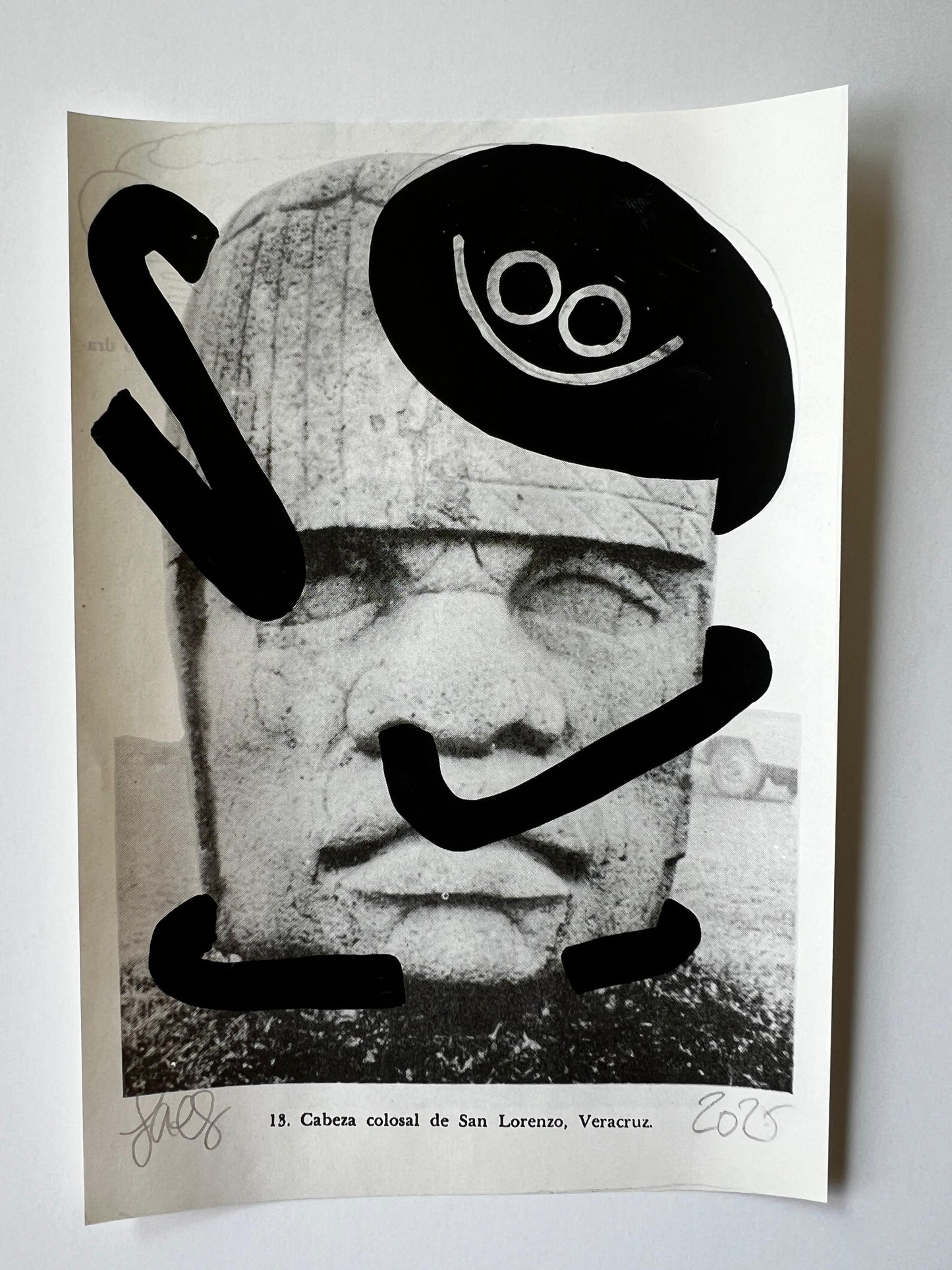 Juan Díaz Faes "Cabeza colosal de San Lorenzo", 2025