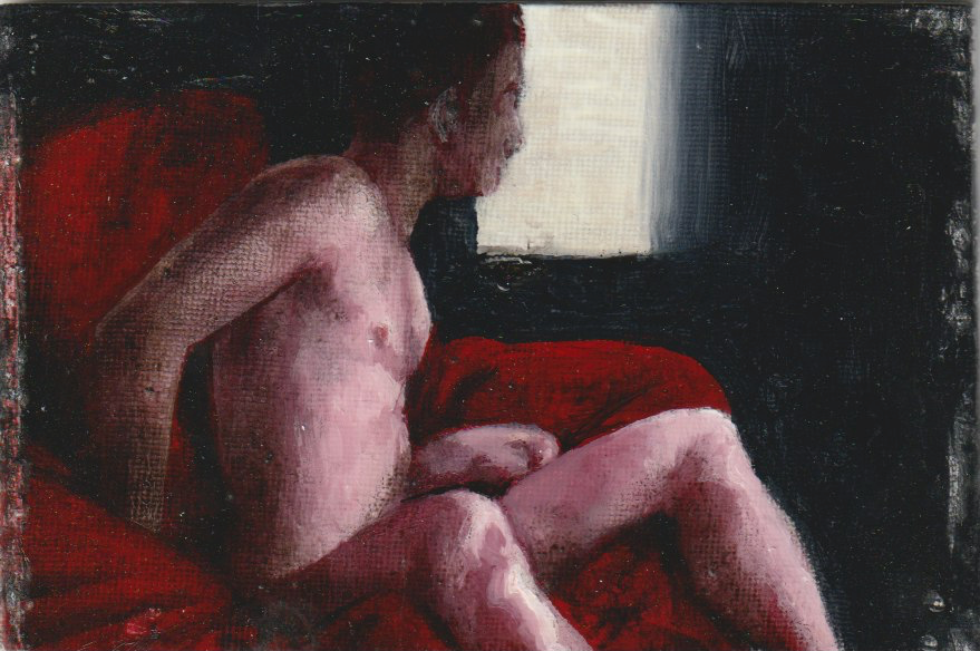 Guido Buganza, "El sillón rojo", 2025 de la serie "Desnudos"