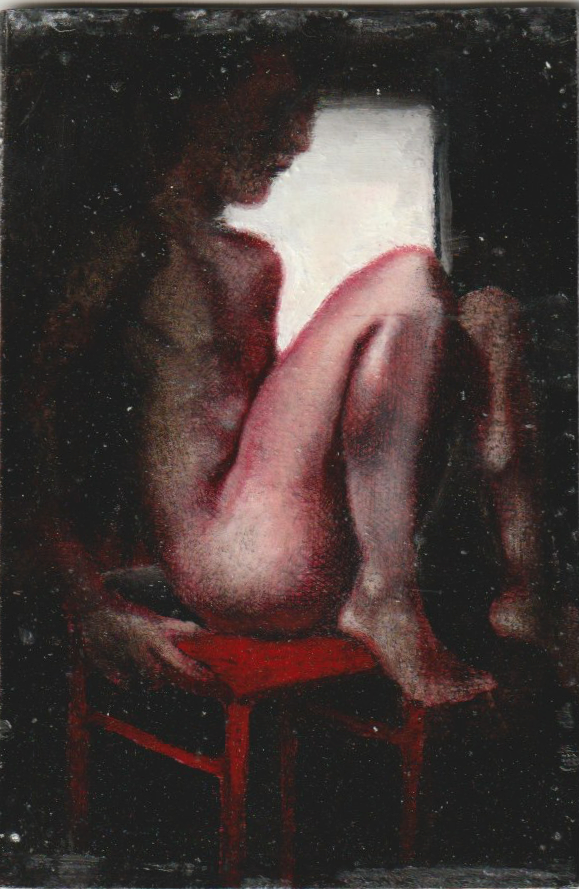 Guido Buganza, "La silla roja", 2025 de la serie "Desnudos"