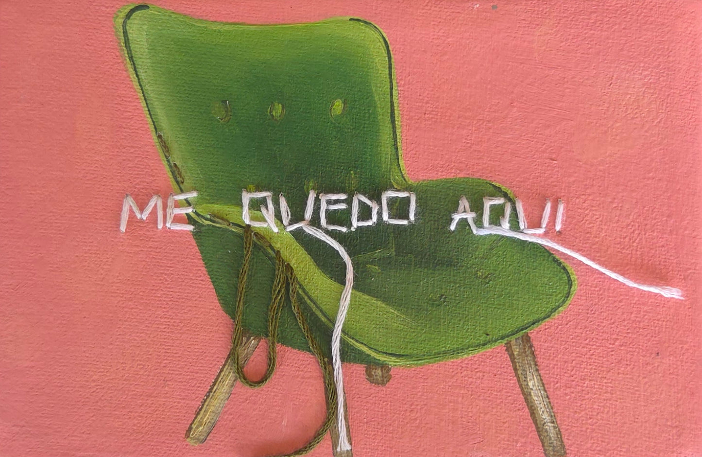 Mariana Lagunas, "Me quedo aquí,, 2026"