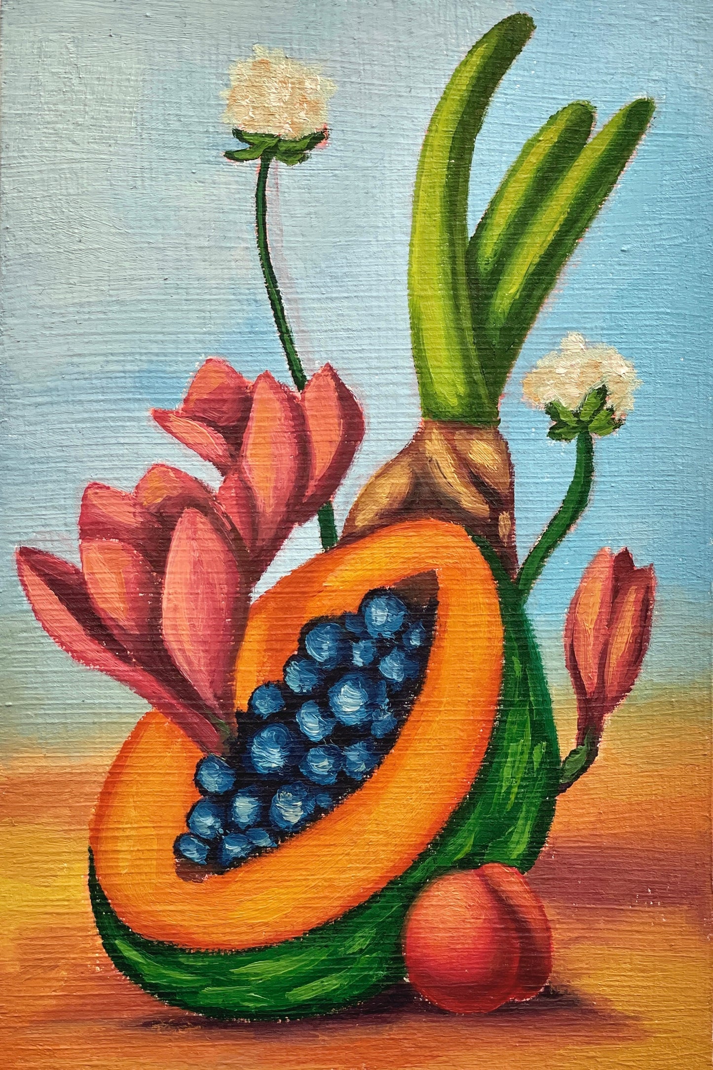 Kora Moya Rojo "Still Life V" de la serie "Frutecer", 2025