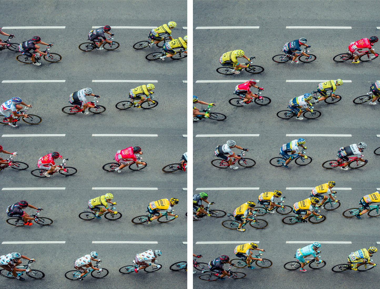 Mario Arroyave "Timeline - Tour de France", 2024