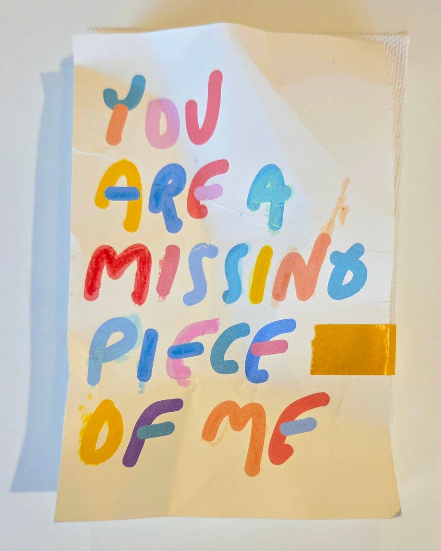 Ricardo Luévanos, "You are a missing piece of me", 2026