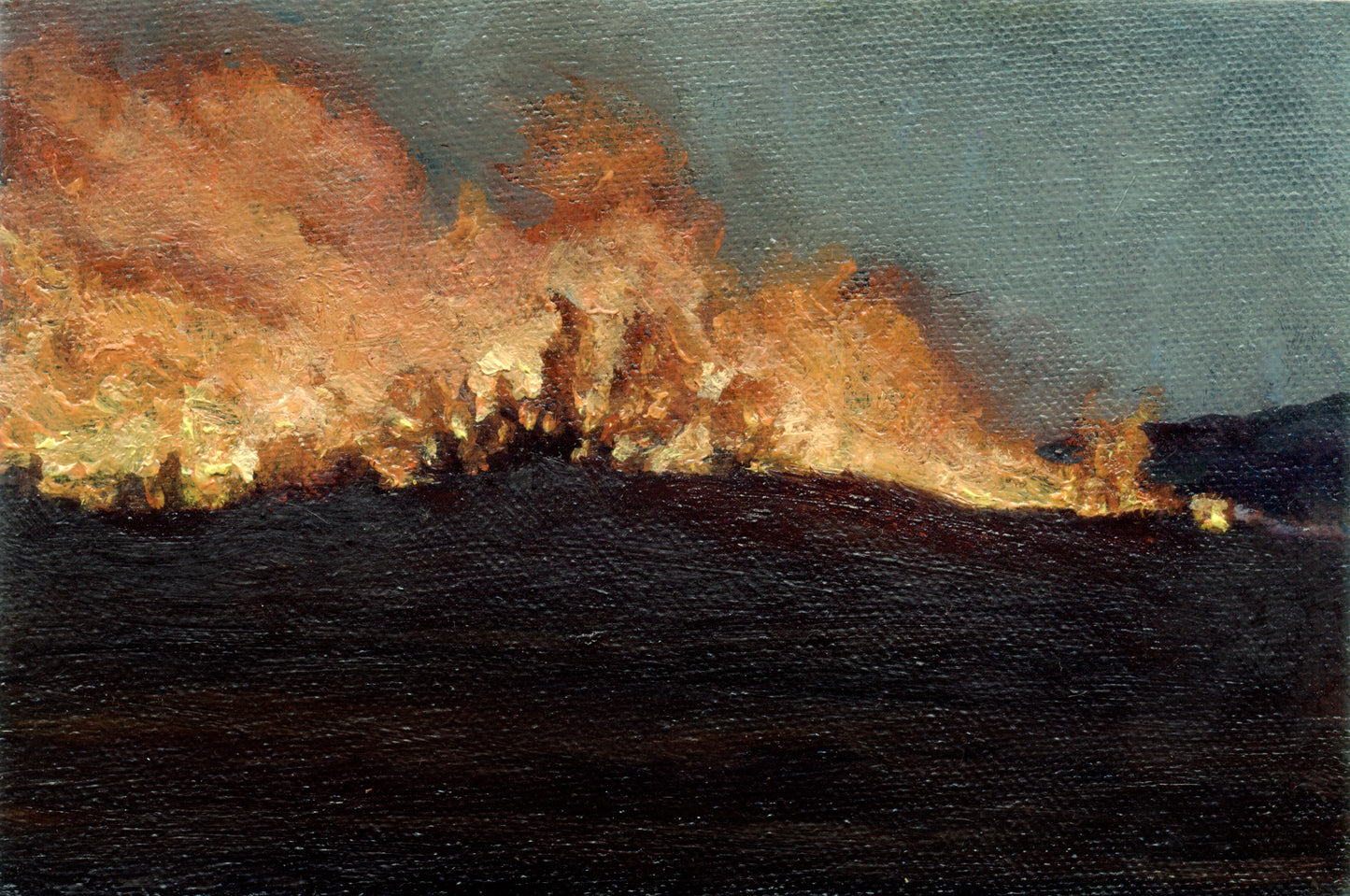 Enrique Minjares, "Fuego 4-24", 2024