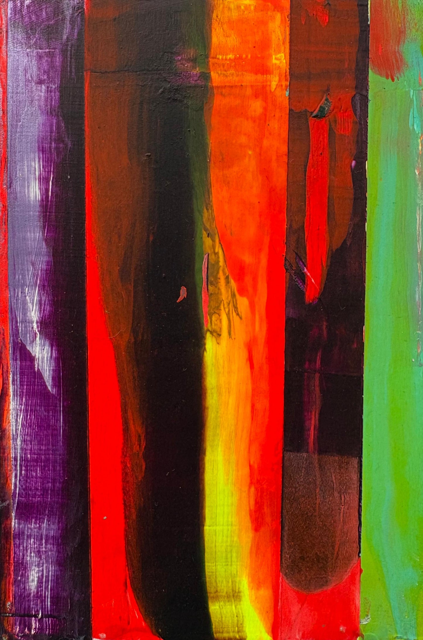 Gustavo Argüello, "Cuadricula 2", de la serie "Paisajes imaginarios", 2025