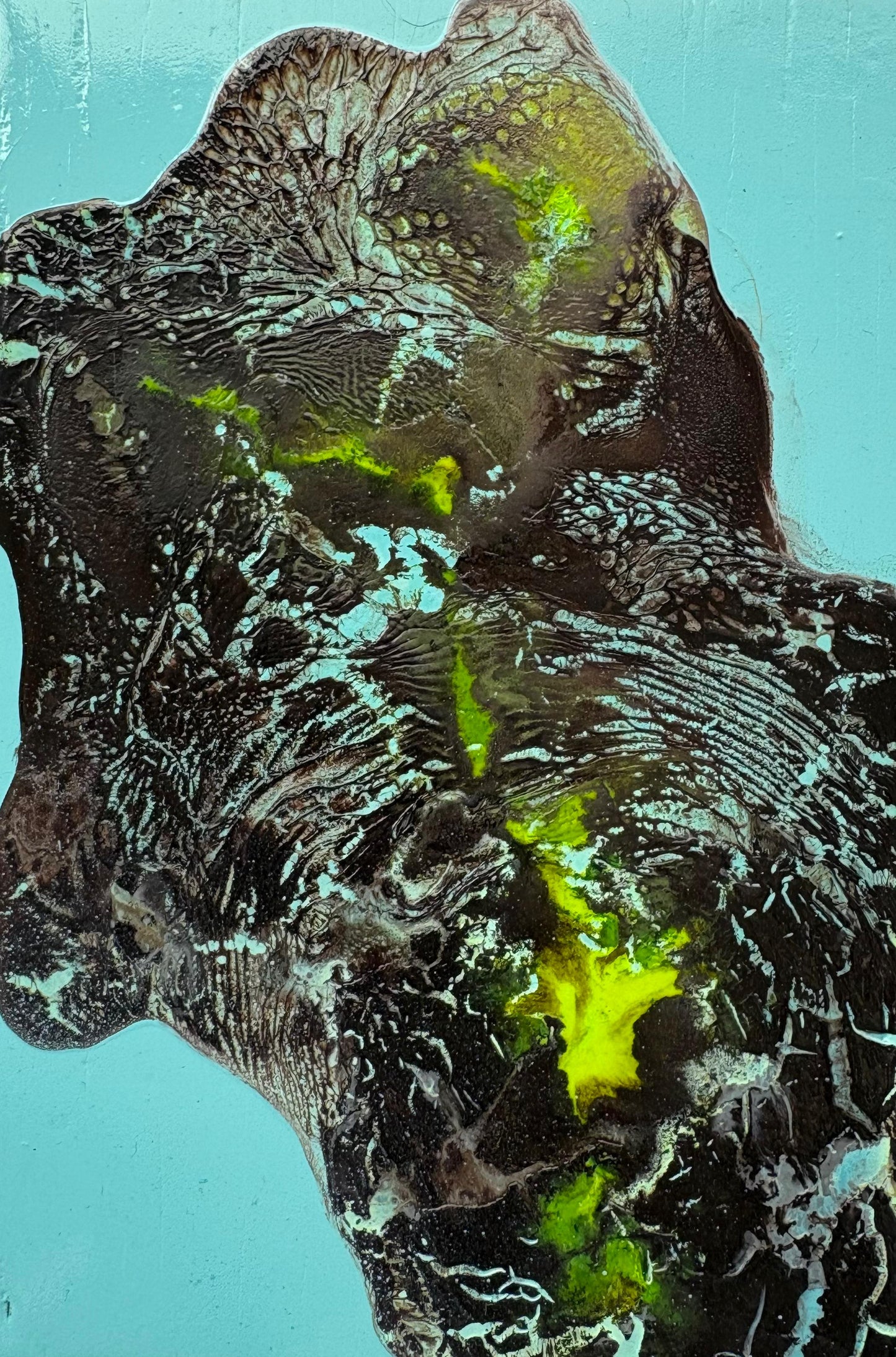 Gustavo Argüello, "Deshielo 2", de la serie "Paisajes imaginarios", 2025