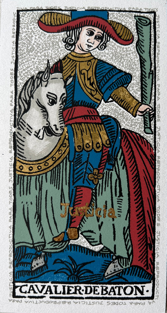 Eugenia Martínez, "Caballero de bastos", 2025