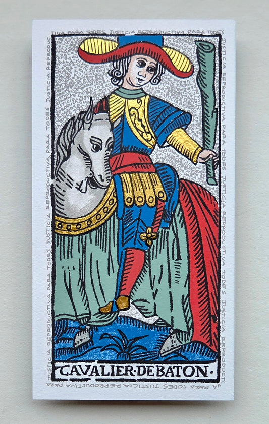 Eugenia Martínez, "Caballero de bastos", 2026