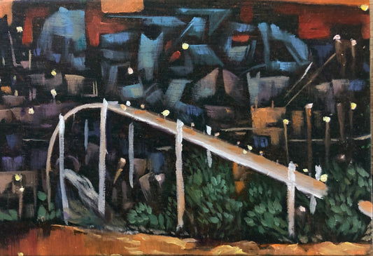 Gerardo Monsiváis, "Paisajes hipnagógicos VI", 2025