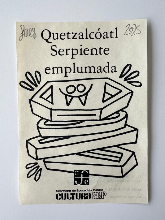 Juan Díaz Faes "Quetzalcóatl Serpiente Emplumada - SEP", 2025