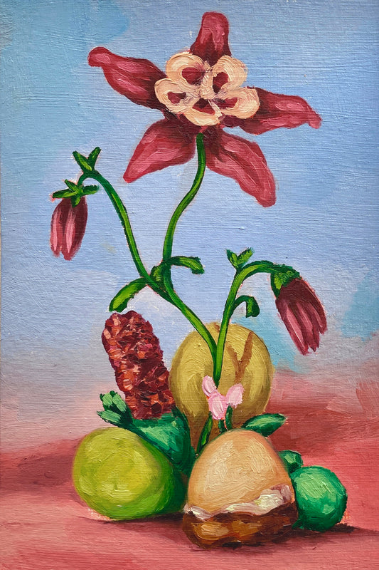Kora Moya Rojo "Still Life IV" de la serie "Frutecer", 2025