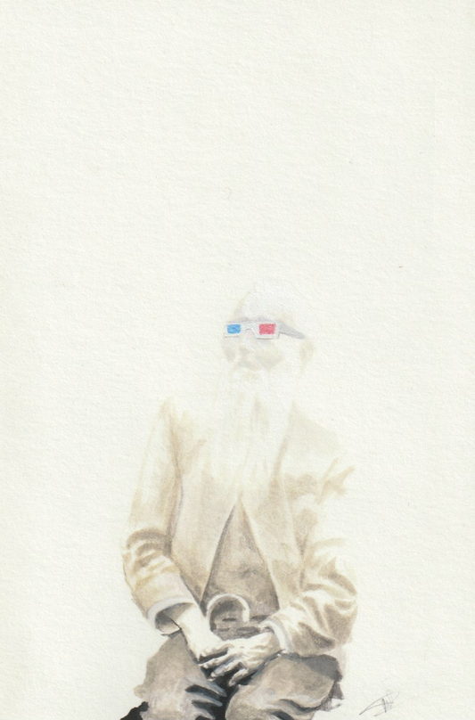 Mateo Pizarro, "Tolstoi en 3D", 2025