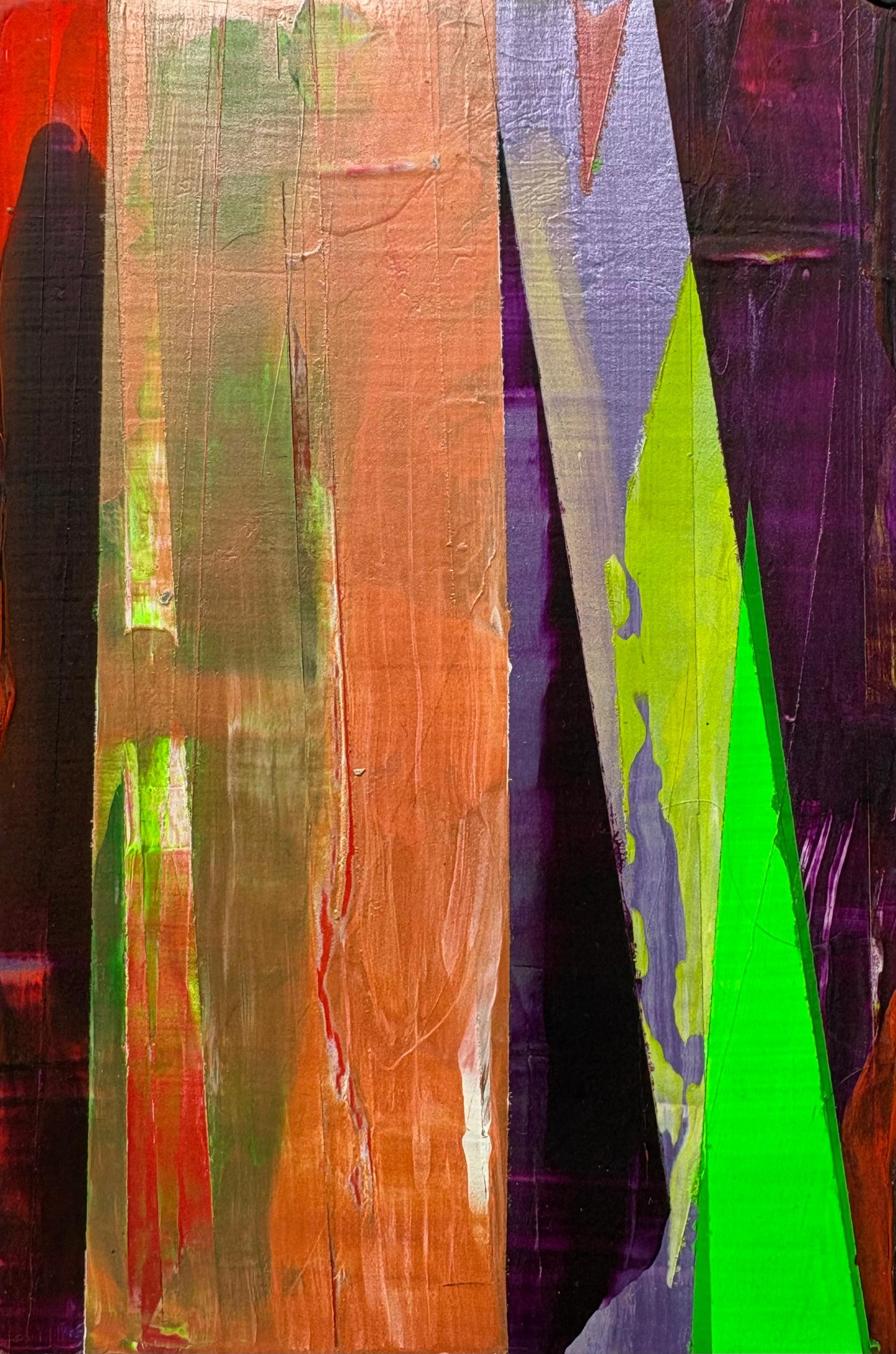 Gustavo Argüello, "Cuadricula", de la serie "Paisajes imaginarios", 2025