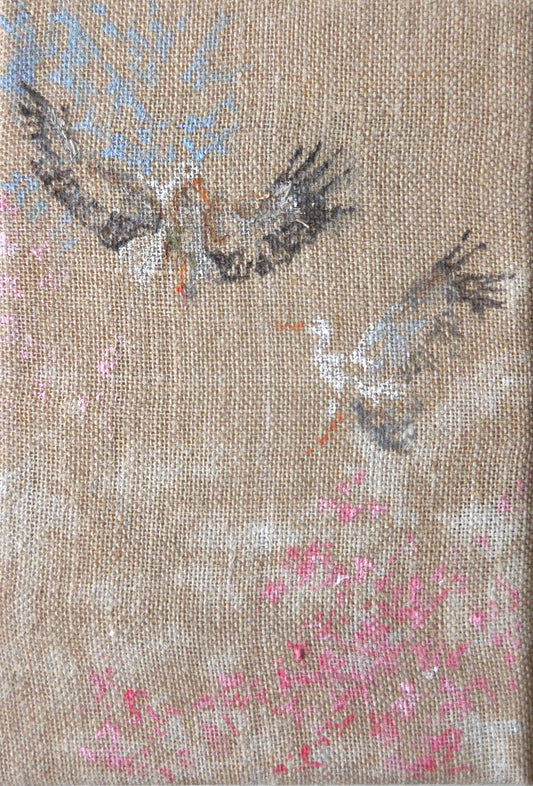 Carlos Romano, "Vuelo azul, rosa", 2025
